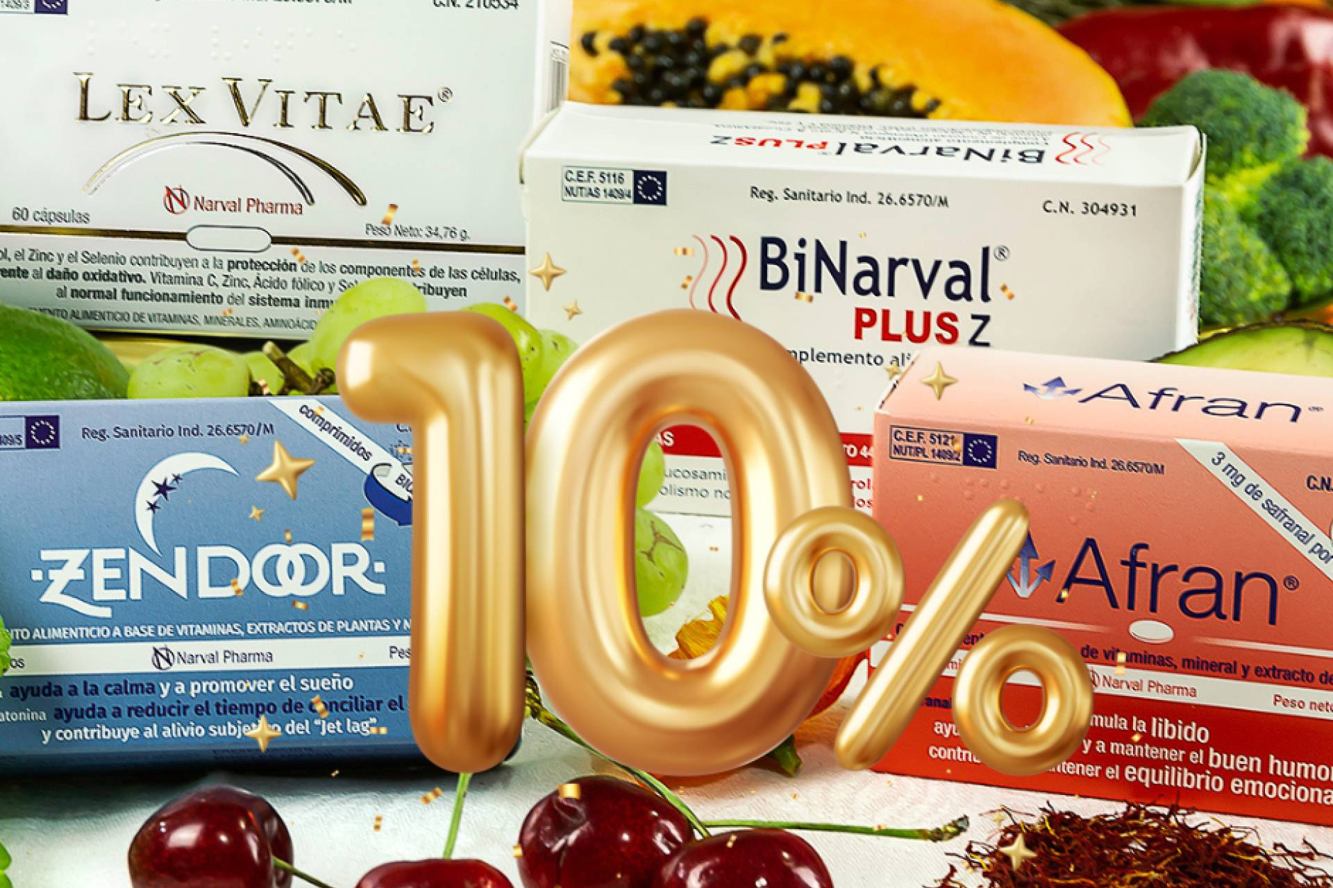 Nueva web de Narval Pharma con descuentos exclusivos en nutracéuticos