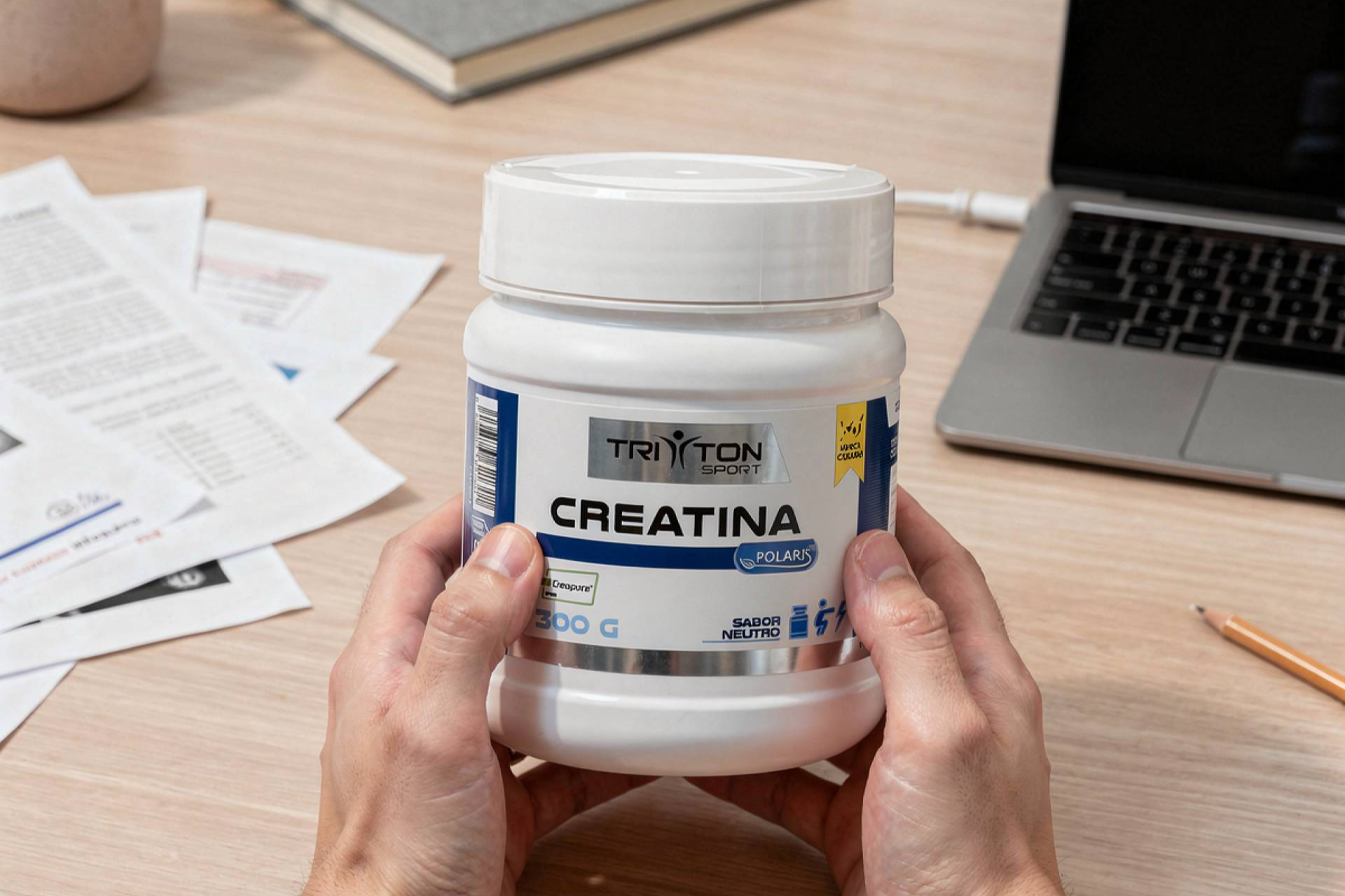 Polaris Formula presenta su creatina Creapure® 300 g para mejorar fuerza y rendimiento