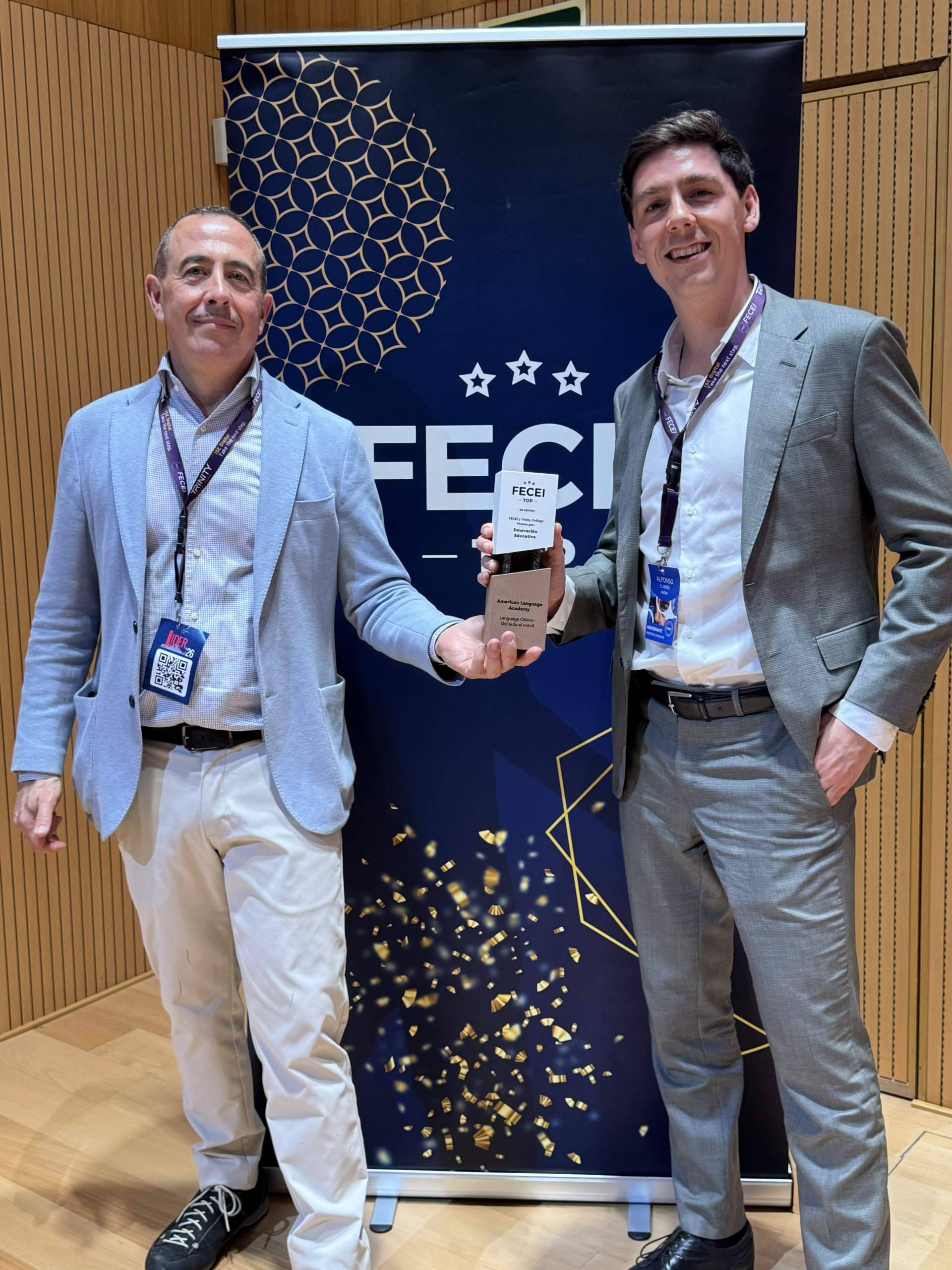 American Language Academy gana el Premio a la Innovación Educativa de Trinity College London y FECEI