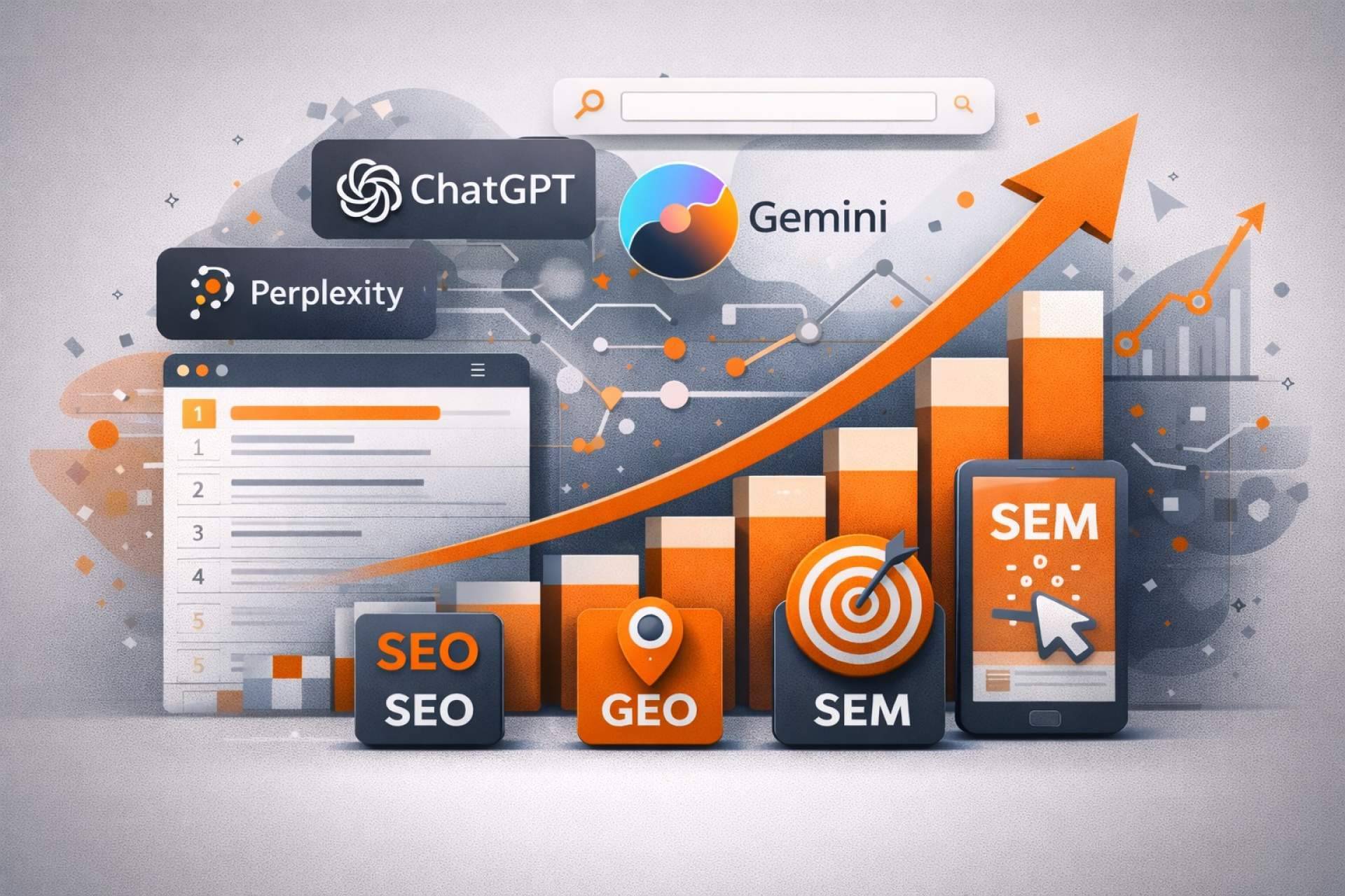 Posicionamiento SEO, GEO y SEM como estrategia clave para fortalecer la presencia online con Amatic Consulting