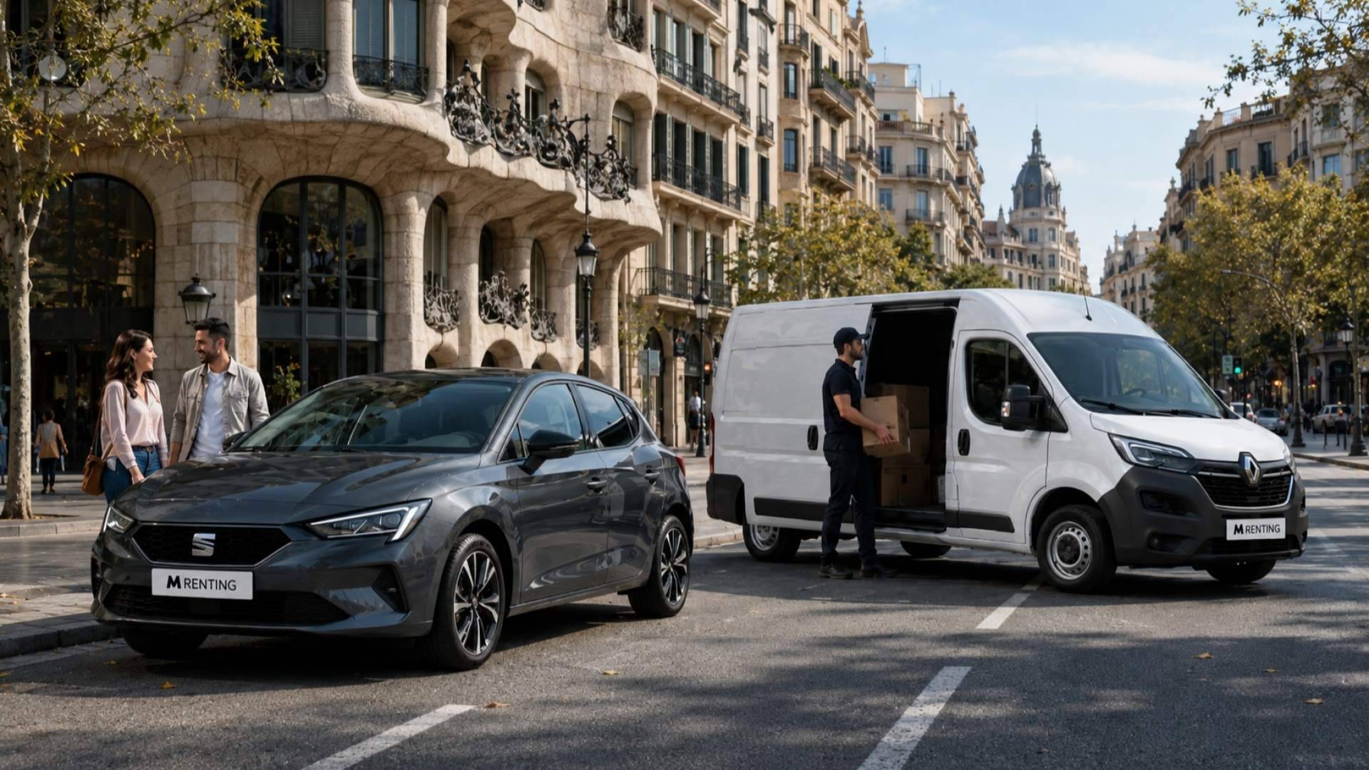 M Renting consolida su modelo de renting de coches y furgonetas sin entrada para particulares y empresas