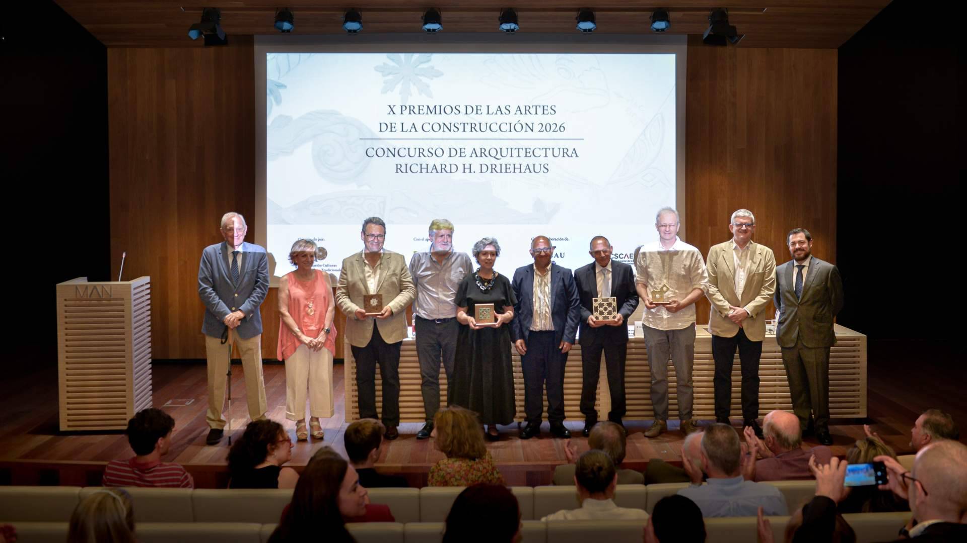 Premios de las Artes de la Construcción a los maestros que preservan el patrimonio construido